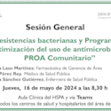 Resistencias bacterianas y Programa de optimización del uso de antimicrobianos: PROA Comunitario