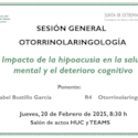 Impacto de la hipoacusia en la salud mental y el deterioro cognitivo