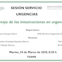 Manejo de las intoxicaciones en urgencias