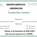 Compresión medular