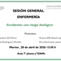 Accidentes con riesgo biológico