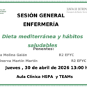 Dieta mediterránea y hábitos saludables