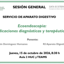 Ecoendoscopia: indicaciones diagnósticas y terapéuticas