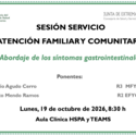 Abordaje de los síntomas gastrointestinales