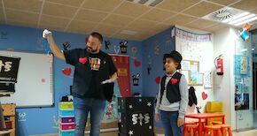 Gran gala de MAGIA en el ciberula del Hospital 10 de Octubre de 2018 Gran gala de MAGIA en el ciberula del Hospital 10 de Octubre de 2018