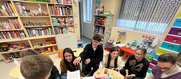 Imagen: 5 Febrero recibimos la visita de un grupo de estudiantes  alemanes del centro de formacin profesional GGSD  Bildungszcentrum Ingolstadt