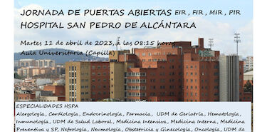 11042023 Jornada de puertas abiertas EIR FIR MIR PIR Hospital San Pedro de Alcntara de Cceres