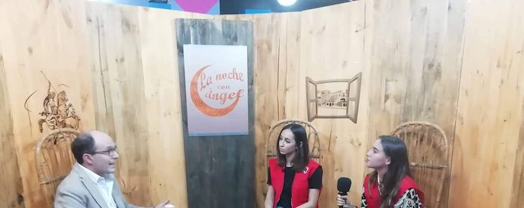El Ciberaula Hospitalaria y los voluntarios de Cruz Roja Juventud en Sentir Caceres TV El Ciberaula Hospitalaria y los voluntarios de Cruz Roja Juventud en Sentir Caceres TV