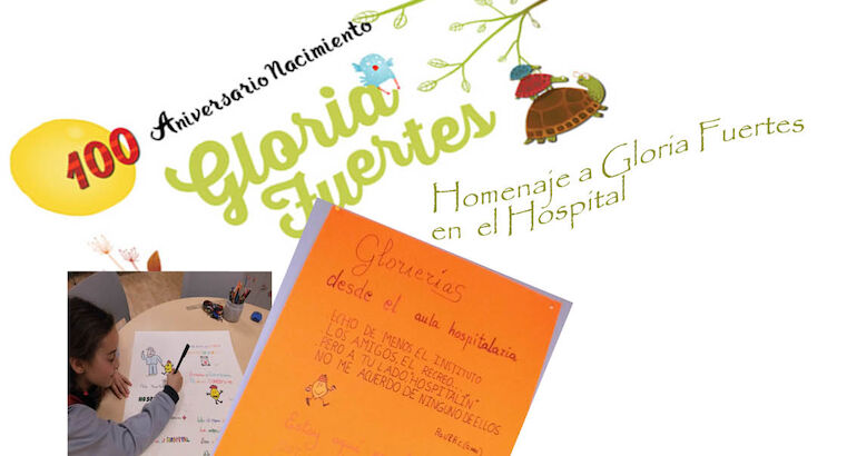 Homenaje a Gloria Fuertes en el Hospital