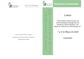 Artrópodos transmisores de Enfermedades Emergentes de interés en Salud Pública, con especial referencia a Extremadura