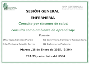 Consulta por rincones de salud: consulta como ambiente de aprendizaje