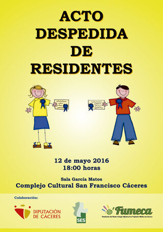 II Acto de Despedida de Residentes del Complejo Hospitalario de Cáceres