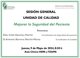 Mejorar la seguridad de los pacientes