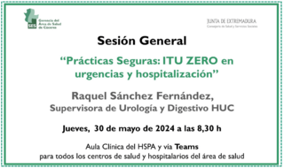 Prácticas seguras: ITU ZERO en urgencias y hospitalización