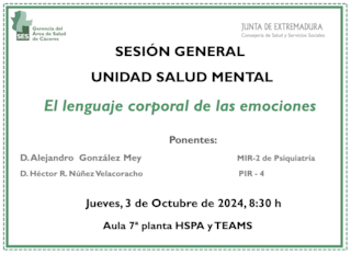 El lenguaje corporal de las emociones