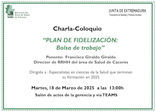 Plan de Fidelización: Bolsa de trabajo