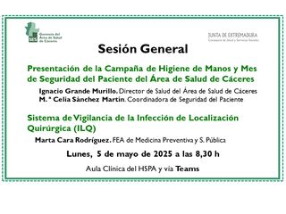 5 de mayo - Actividades Mes de Seguridad Paciente