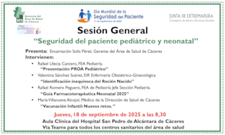 Seguridad del paciente pediátrico y neonatal