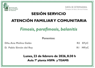 Fimosis, parafimosis, balanitis