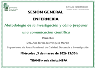 Metodología de la investigación y cómo preparar una comunicación científica
