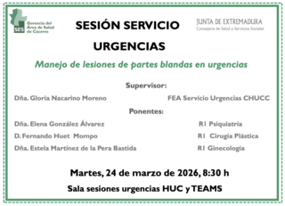 Manejo de lesiones de partes blandas en urgencias