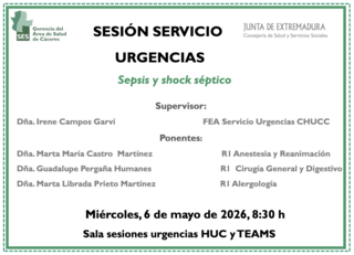 Sepsis y shock séptico