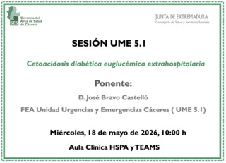 Cetoacidosis diabética euglucémica extrahospitalaria