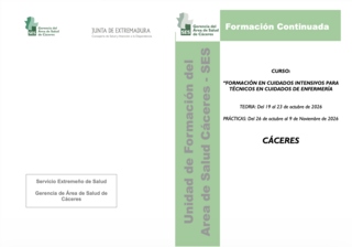 Formación en Cuidados Intensivos para Técnicos en Cuidados de Enfermería (TEORÍA)