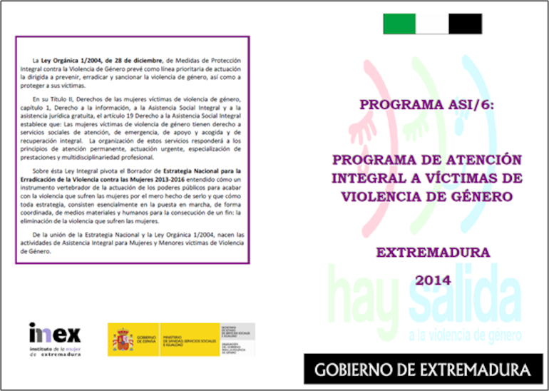 Programa de Atencin Integral a Vctimas de Violencia de Gnero