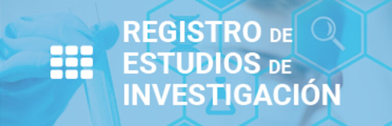 Registro de Estudios de Investigacin