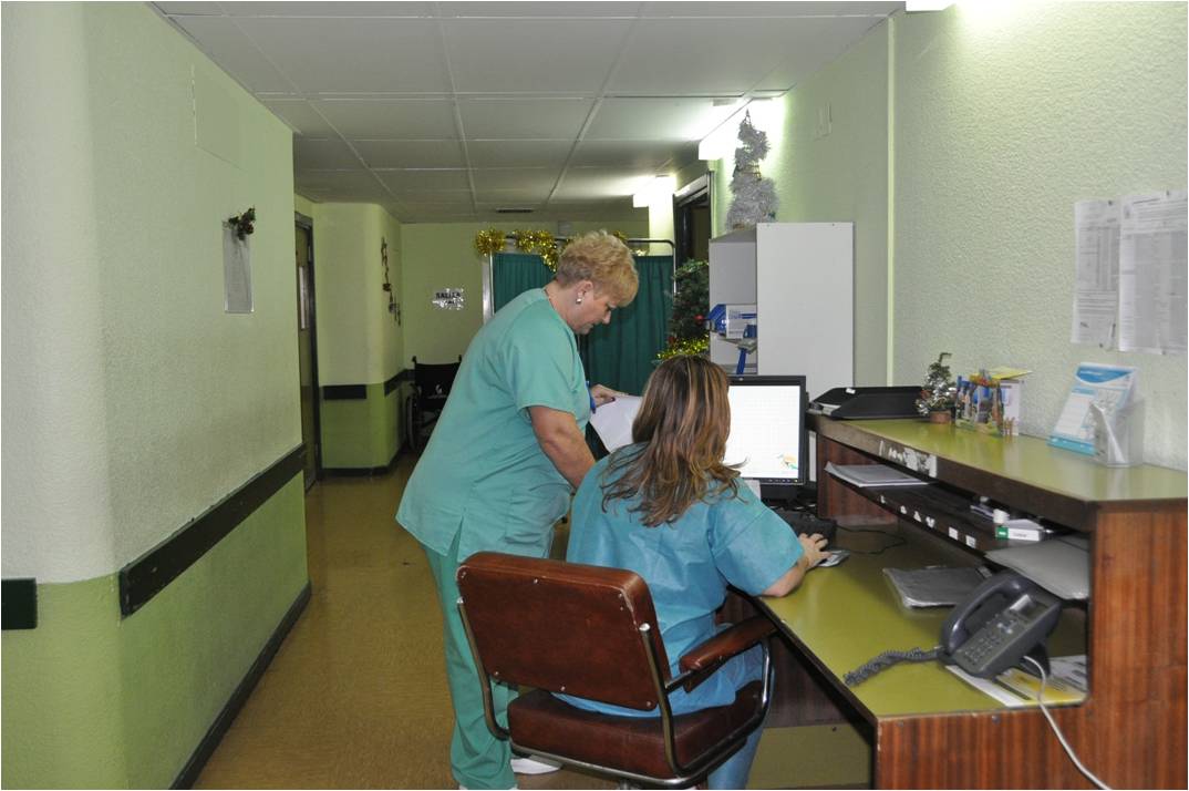Unidad de Enfermeria de Urgencias Hospital Universitario de Cáceres