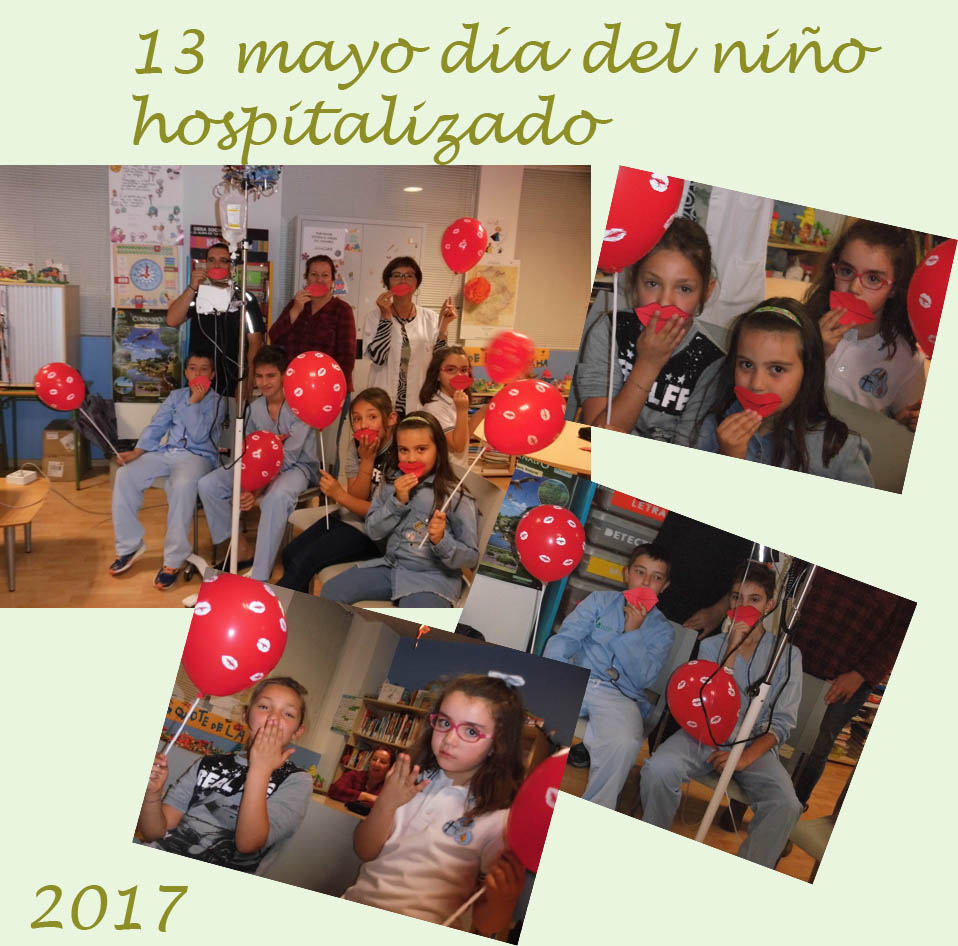 Día del niño Hospitalizado collage 