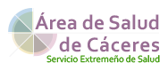 Logotipo del Área de Salud de Cáceres